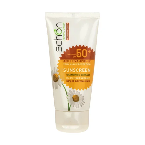 کرم ضدآفتاب رنگی طبیعی spf50 شون مناسب پوست نرمال تا خشک ۵۰ میل