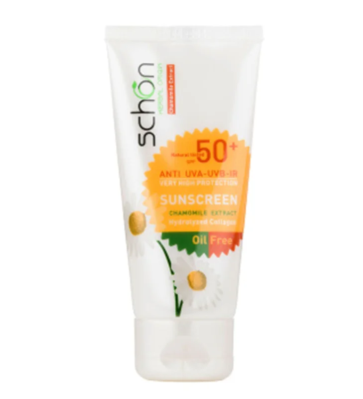 کرم ضدآفتاب رنگی طبیعی spf50 شون مناسب پوست چرب 50 میل